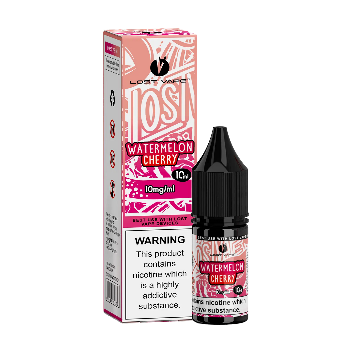 Lost Vape Bar Salts Nicotine Salt - Watermelon Cherry