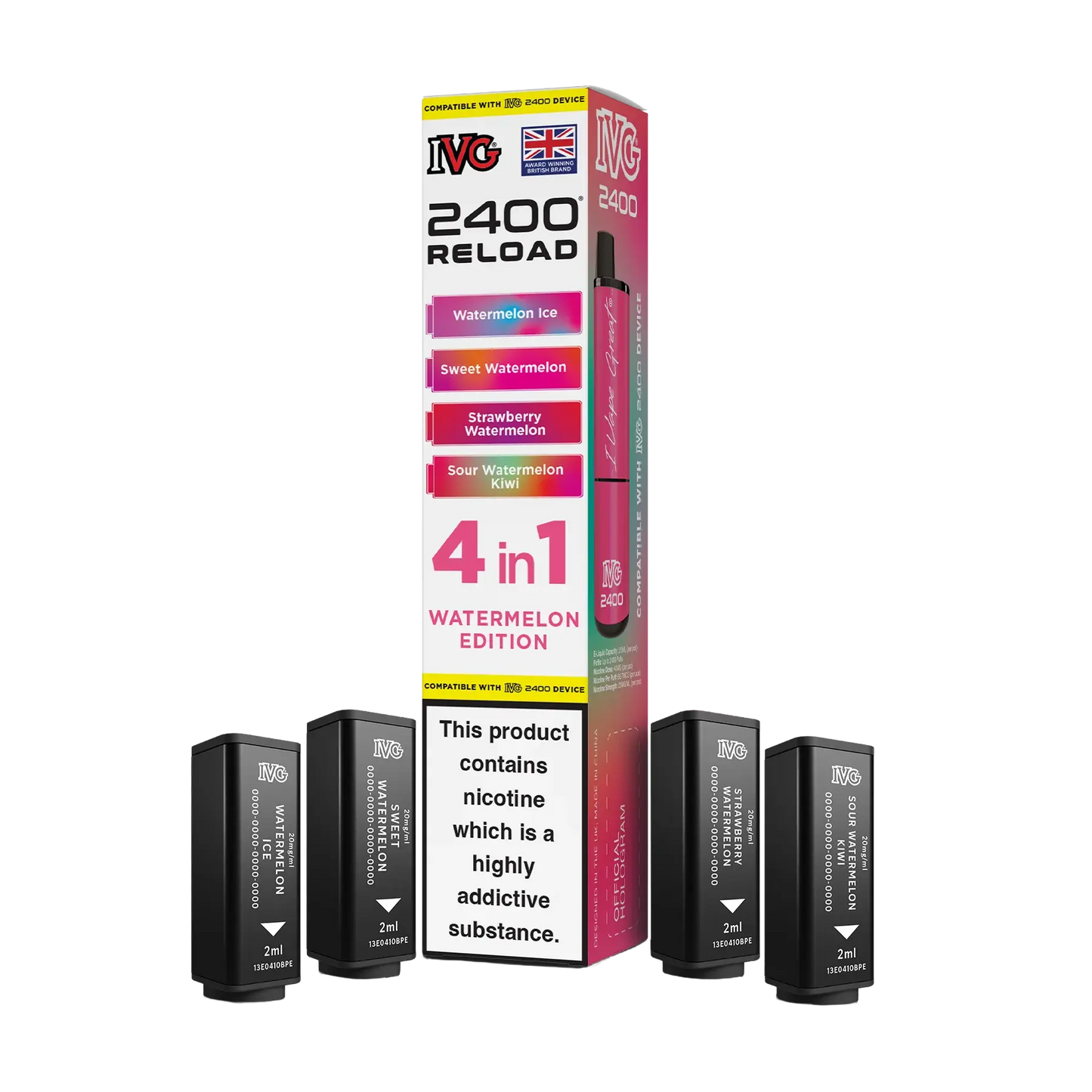 IVG 2400 Replacement Pre-Filled Pods