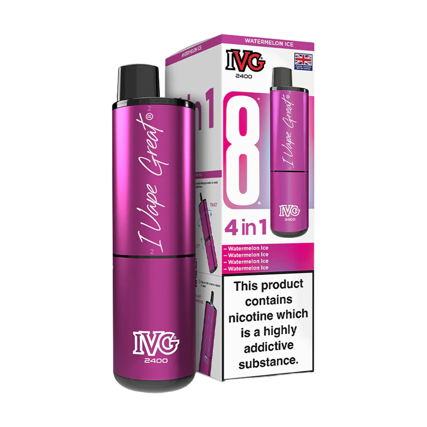 IVG 2400 Prefilled Vape Kit