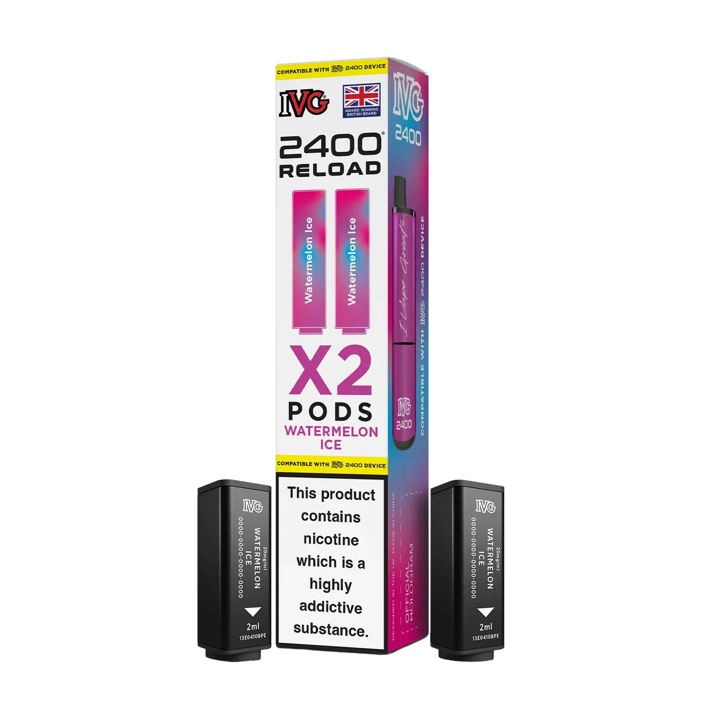 IVG 2400 Replacement Pre-Filled Pods