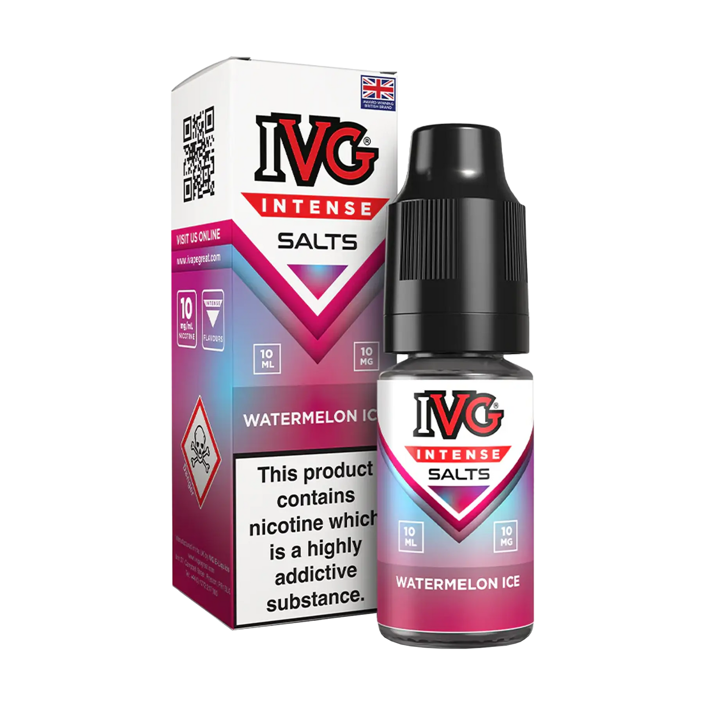 IVG Intense 10ml Nicotine Salt - Watermelon Ice