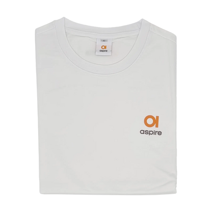Aspire White T-Shirt