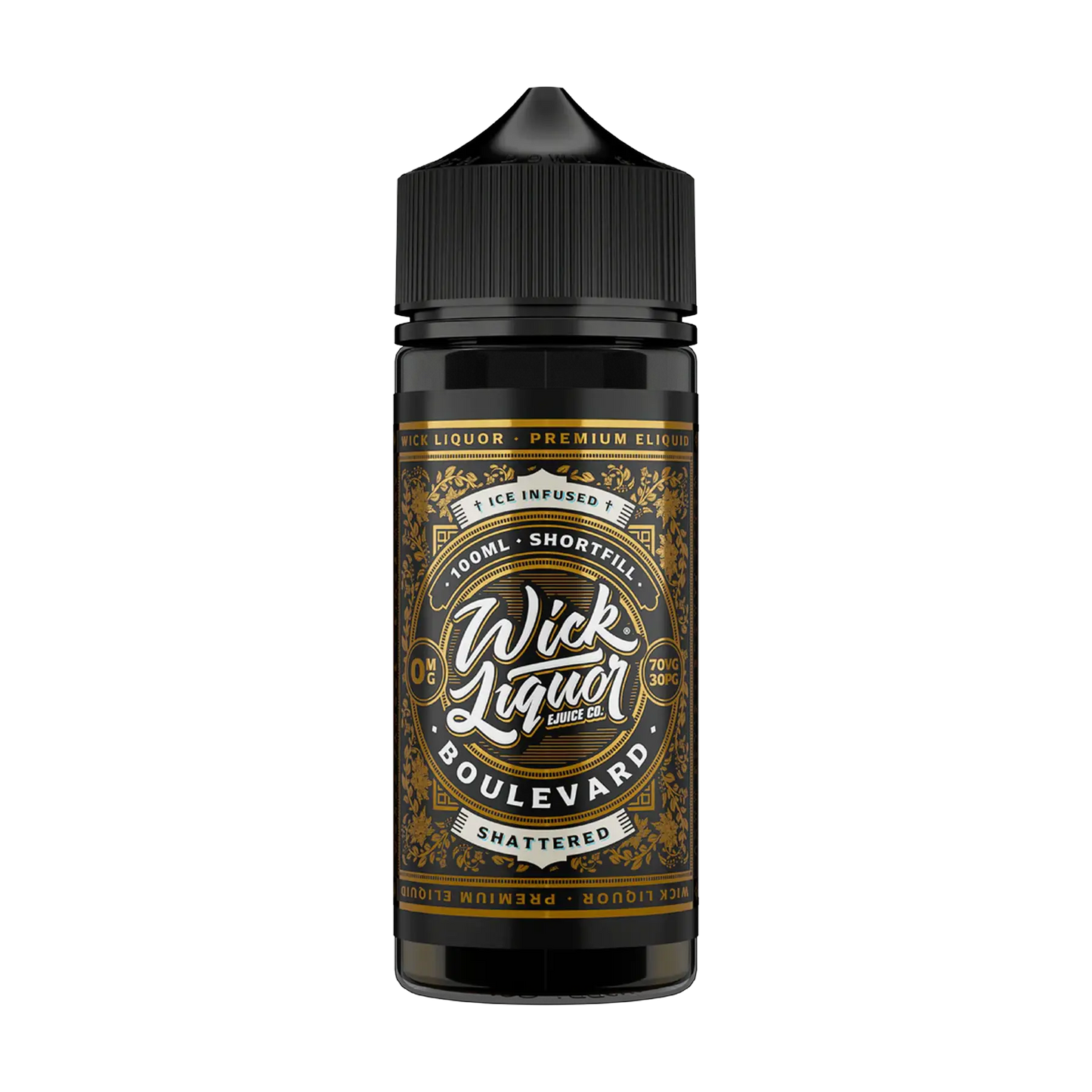 Wick Liquor 100ml Shortfill - Boulevard Shattered