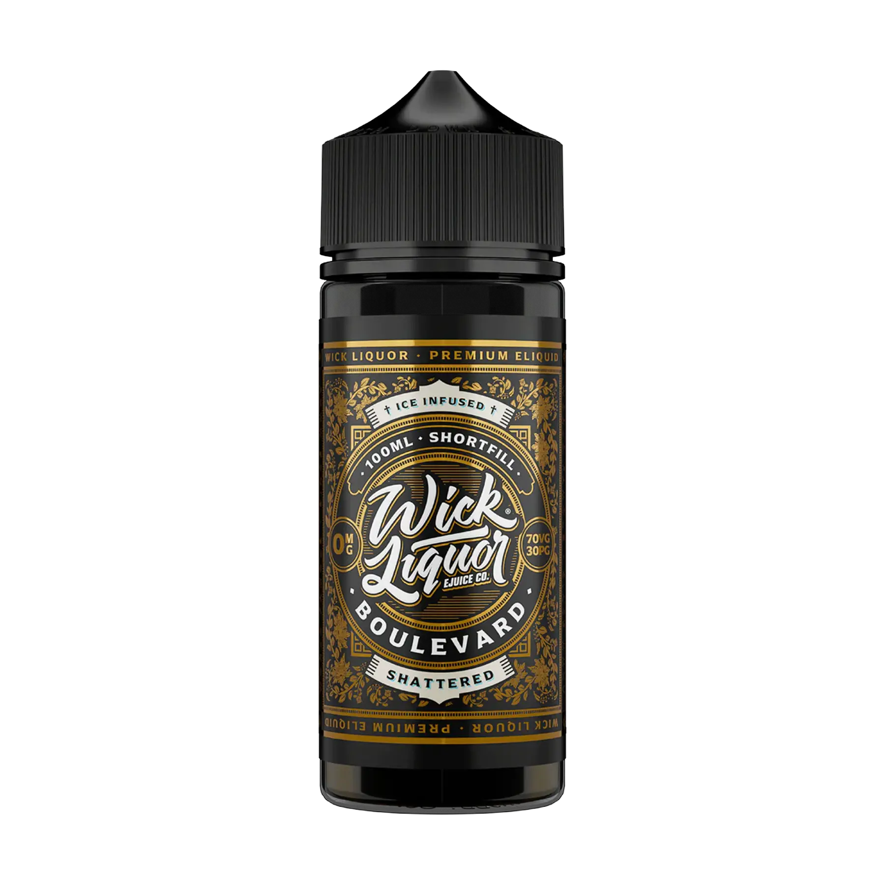 Wick Liquor 100ml Shortfill - Boulevard Shattered