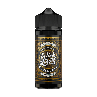 Wick Liquor 100ml Shortfill - Boulevard Shattered