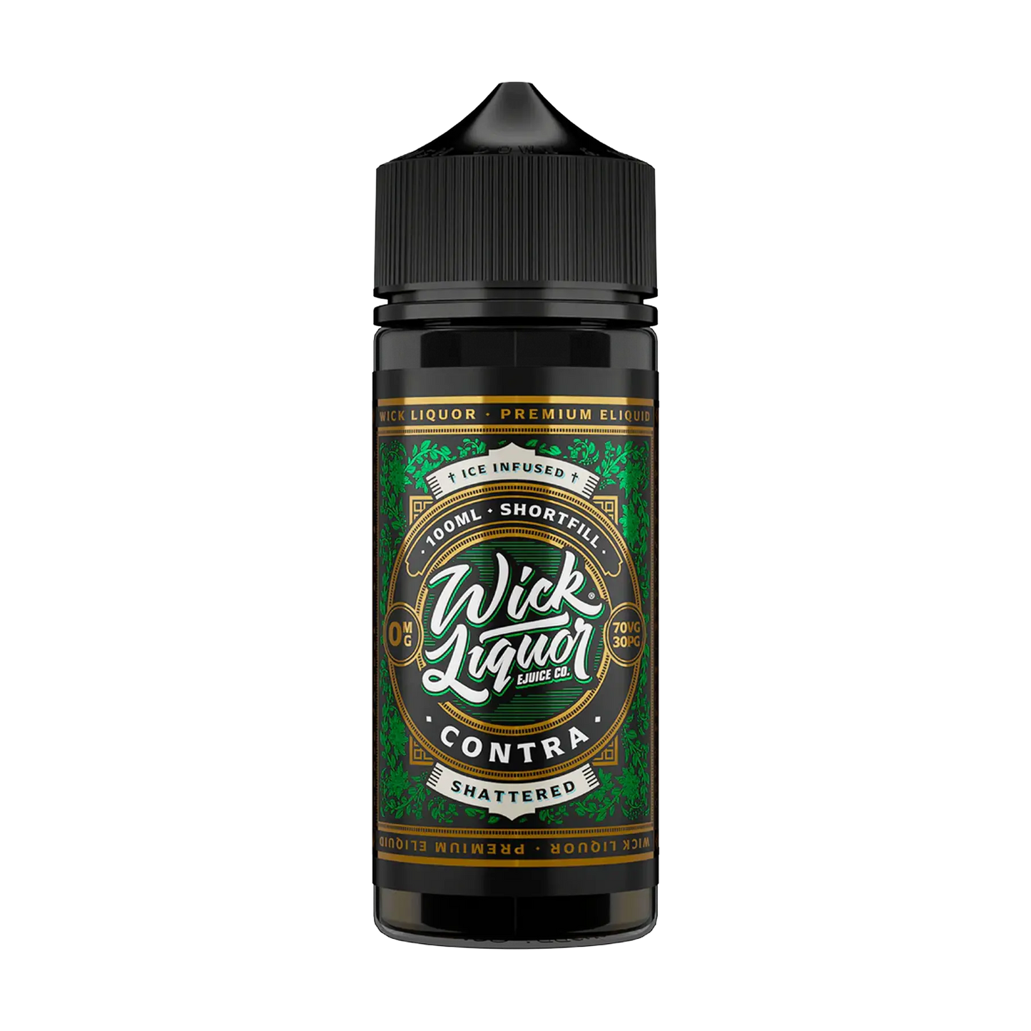 Wick Liquor 100ml Shortfill - Contra Shattered