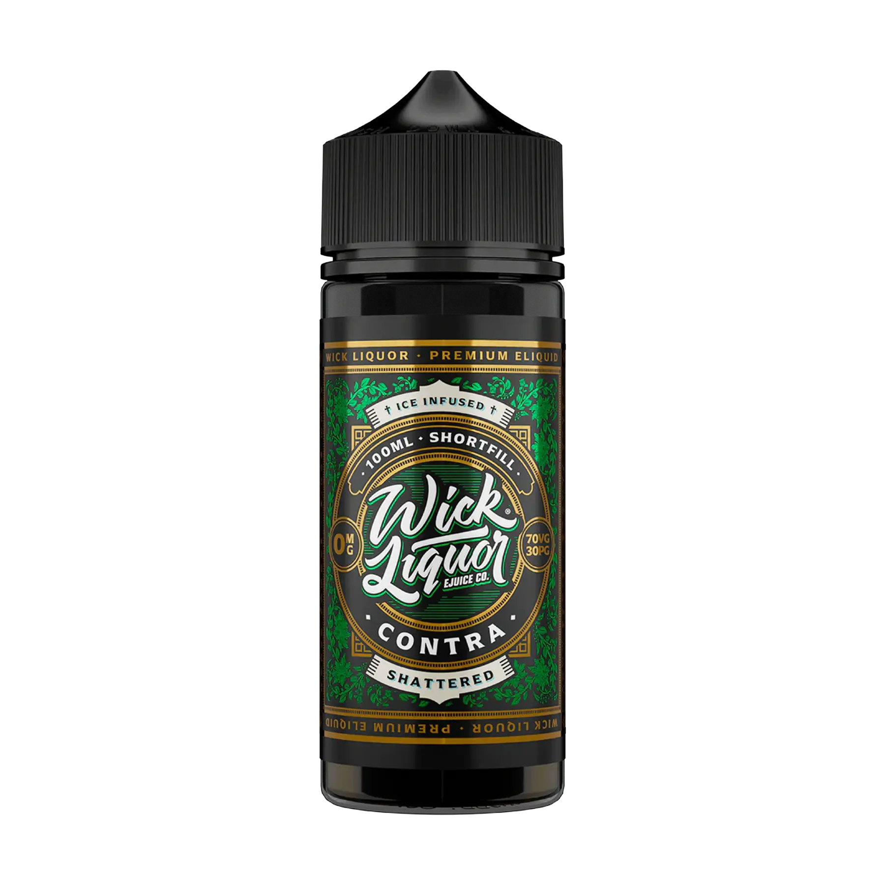 Wick Liquor 100ml Shortfill - Contra Shattered