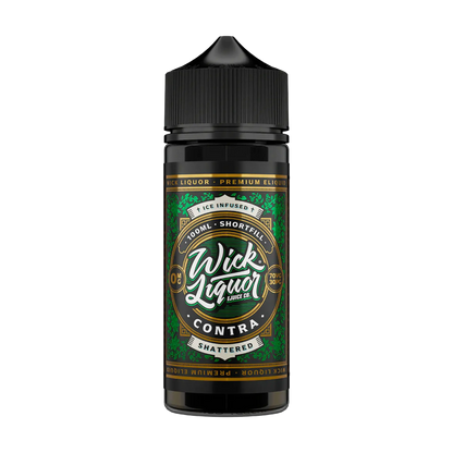 Wick Liquor 100ml Shortfill - Contra Shattered