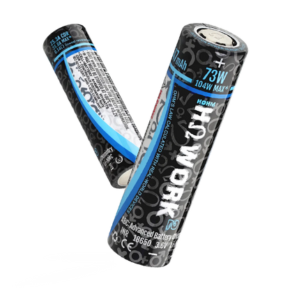 Hohm Tech 18650 Batteries - Hohm Work