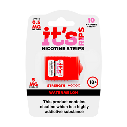 It's Nicotine Rips - Container Of 10 Strips