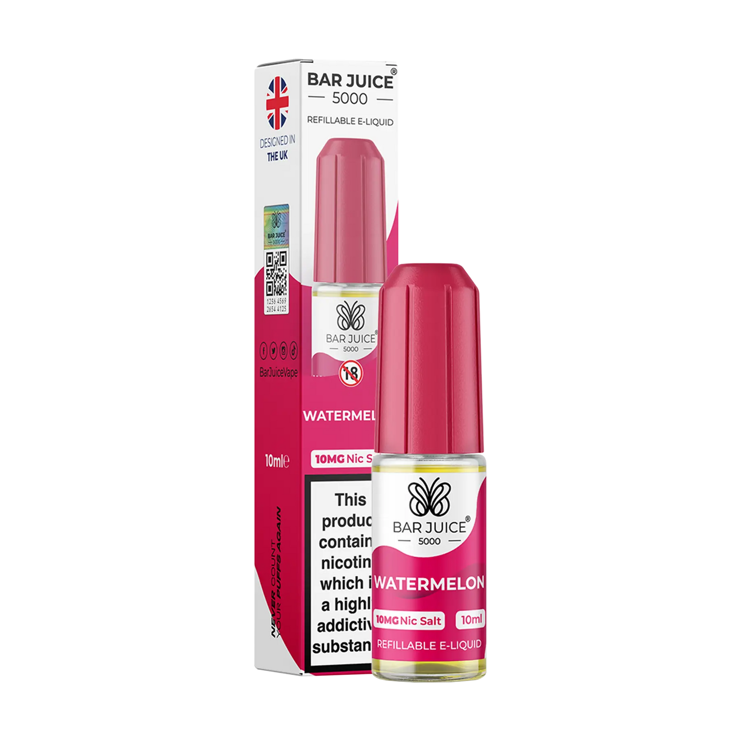 Bar Juice 5000 10ml E Liquid Nicotine Salt
