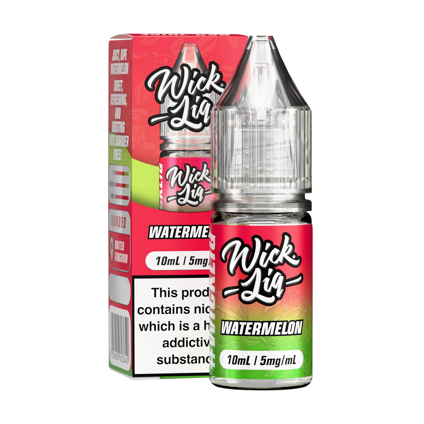 Wick Liq Bar Salts 10ml E Liquid Nicotine Salt