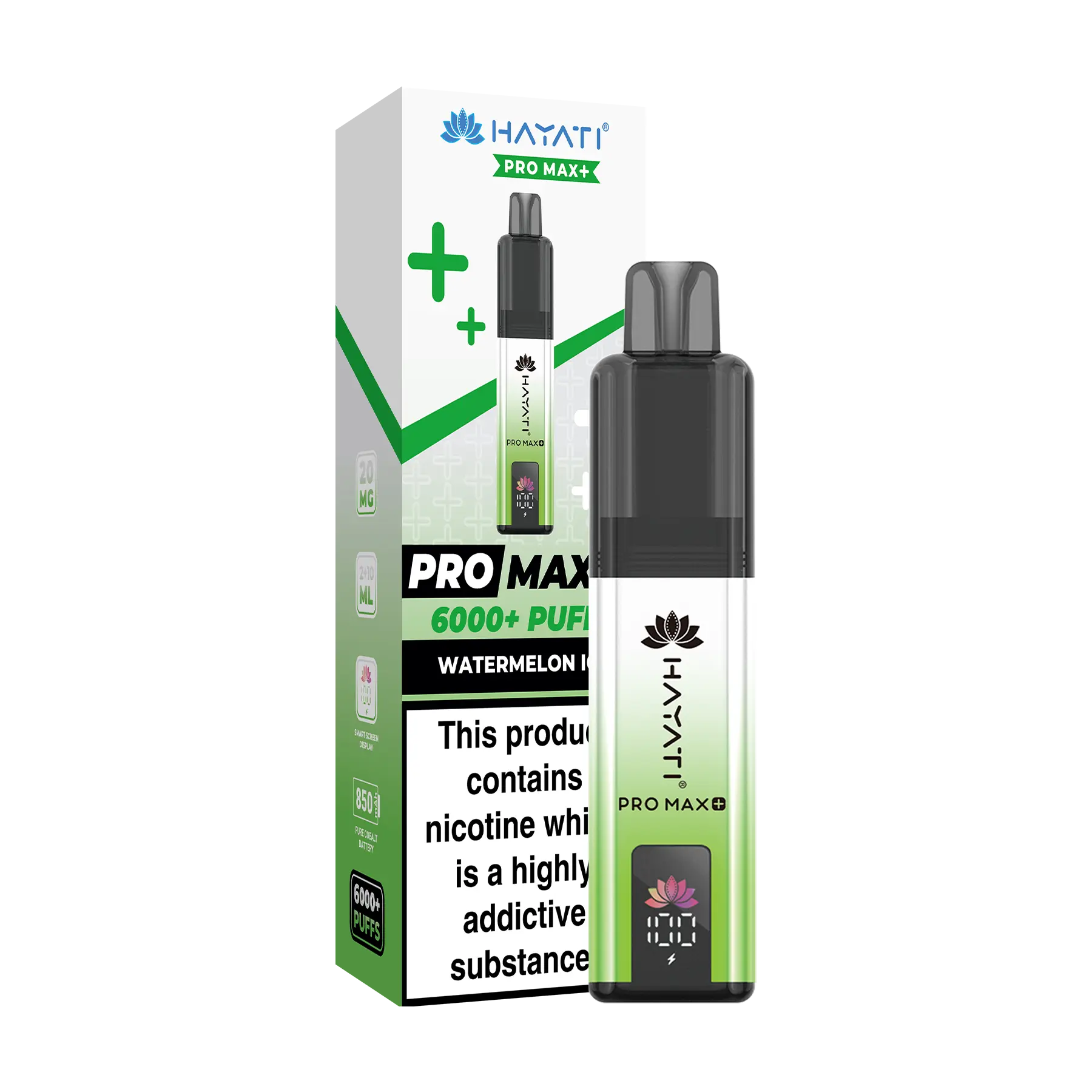 Hayati Pro Max+ 6000 Prefilled Vape Kit - Watermelon Ice