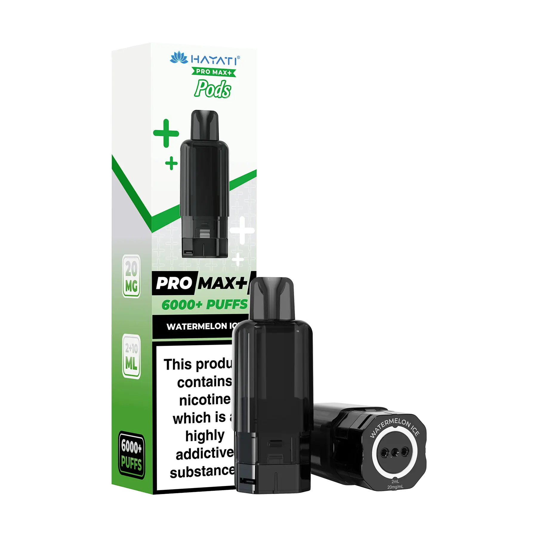 Hayati Pro Max+ 6000 Replacement Pods - Watermelon Ice
