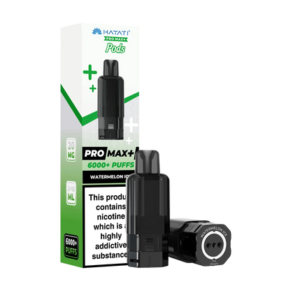 Hayati Pro Max+ 6000 Replacement Pods - Watermelon Ice