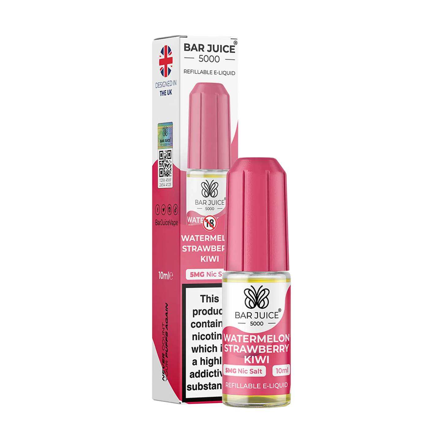 Bar Juice 5000 10ml E Liquid Nicotine Salt