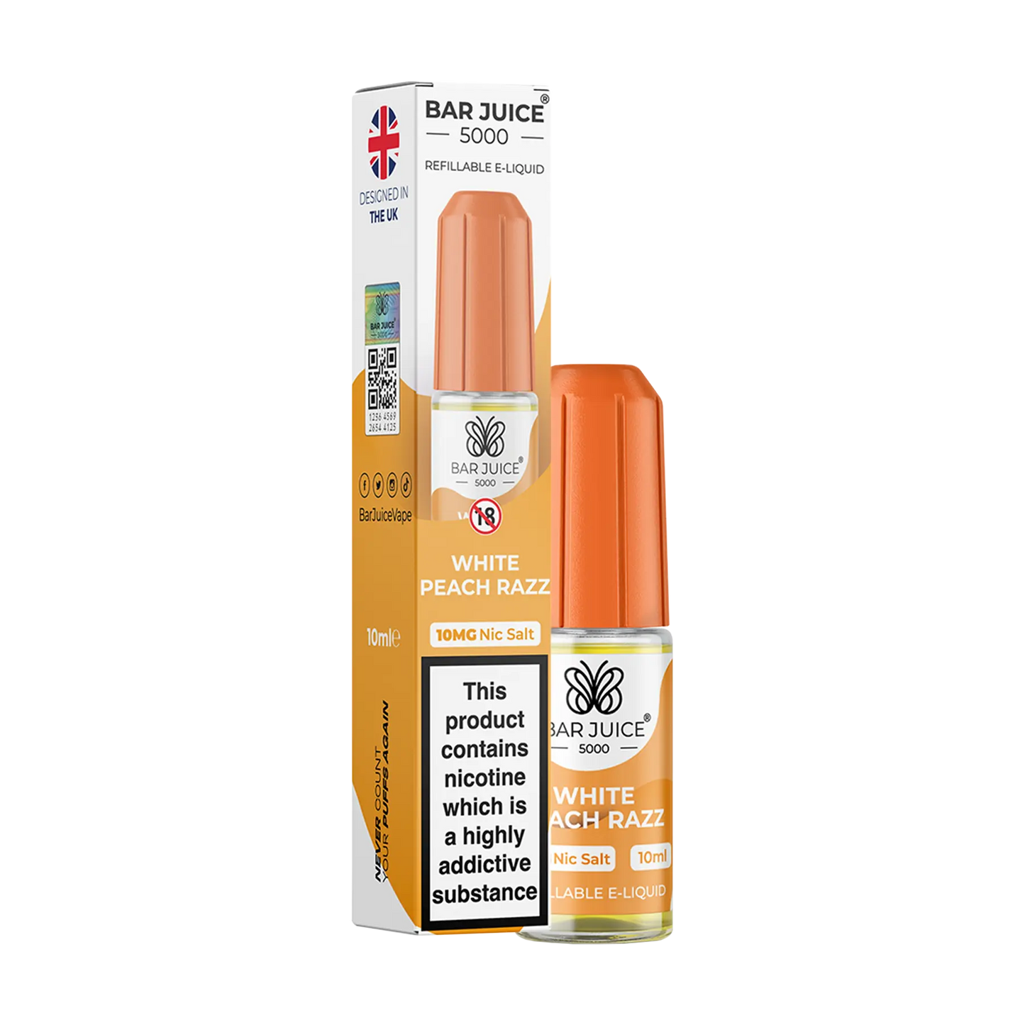 Bar Juice 5000 10ml E Liquid Nicotine Salt