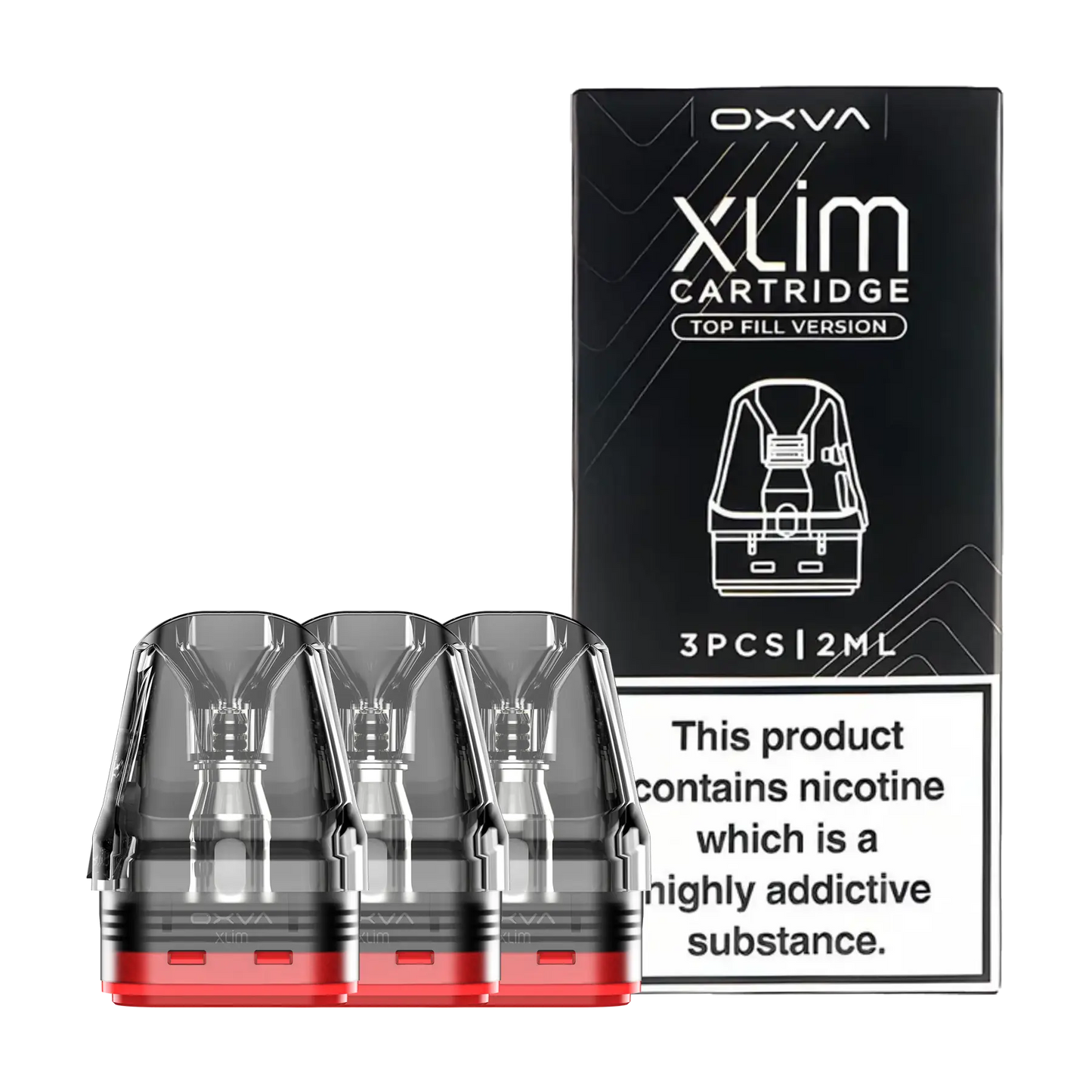 OXVA Xlim V3 Top Fill Pods - 0.4 ohm 2ml