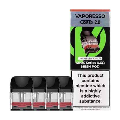 Vaporesso Xros Corex 2.0 Replacement Pods - 0.6 ohm 2ml