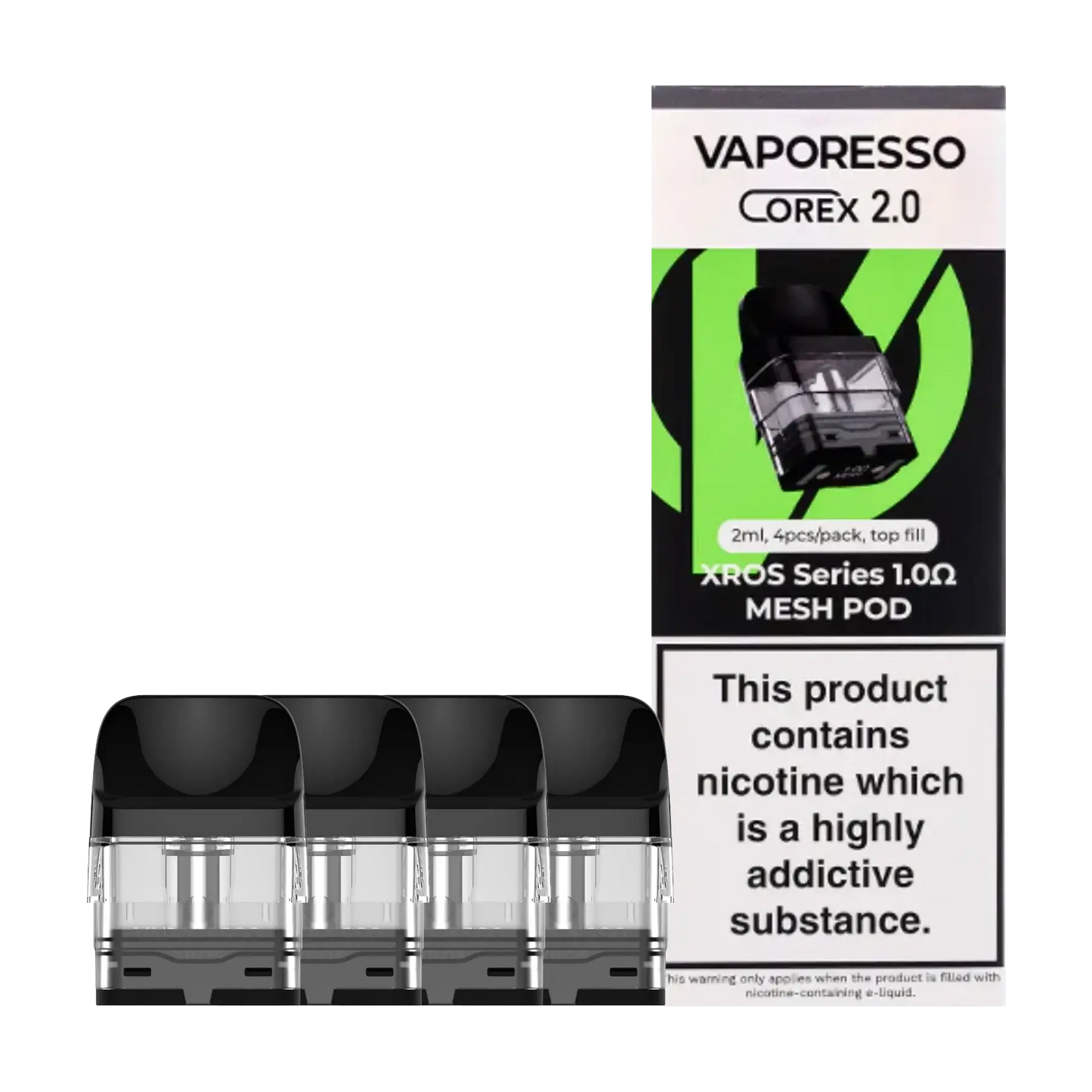 Vaporesso Xros Corex 2.0 Replacement Pods - 1.0 ohm 2ml