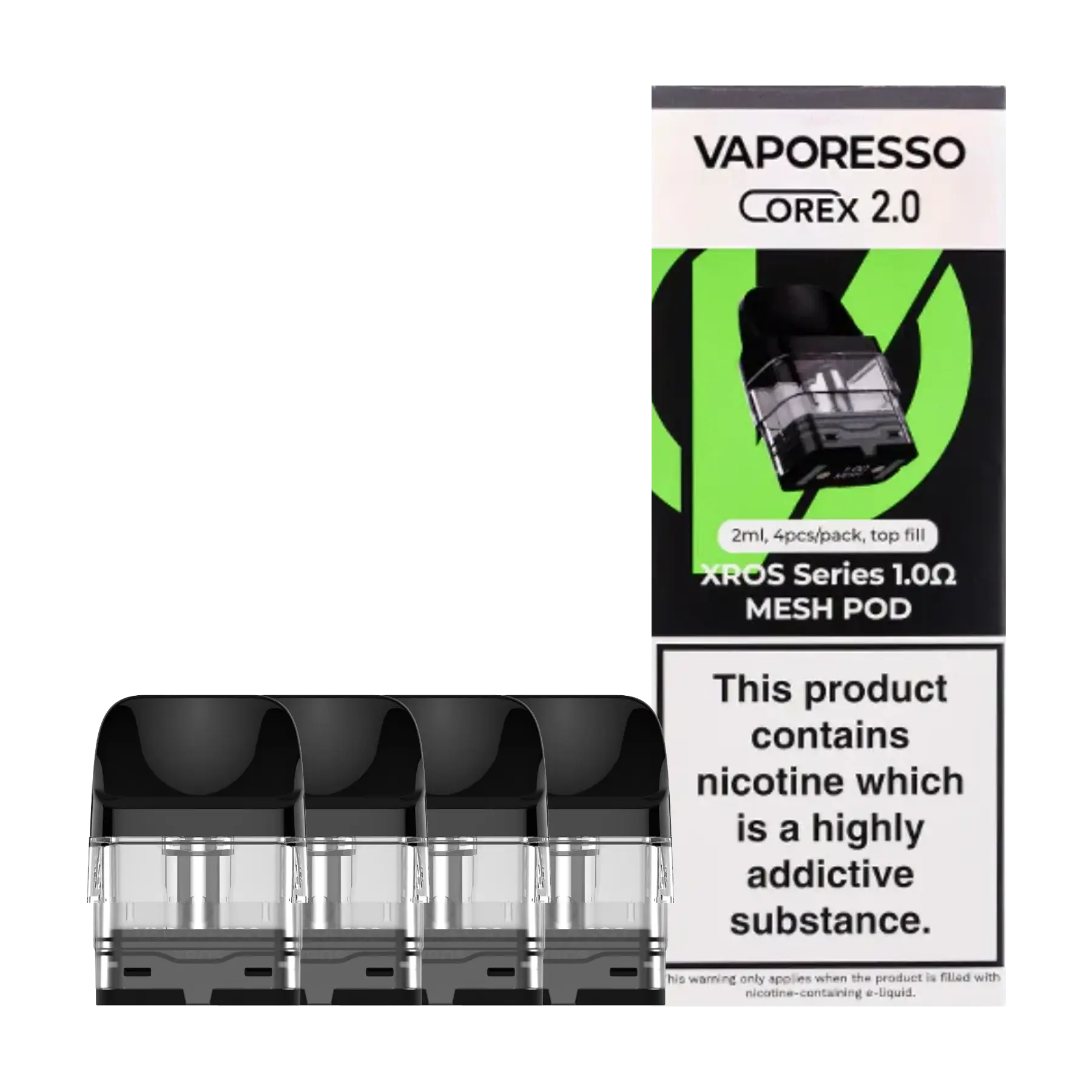 Vaporesso Xros Corex 2.0 Replacement Pods - 1.0 ohm 2ml