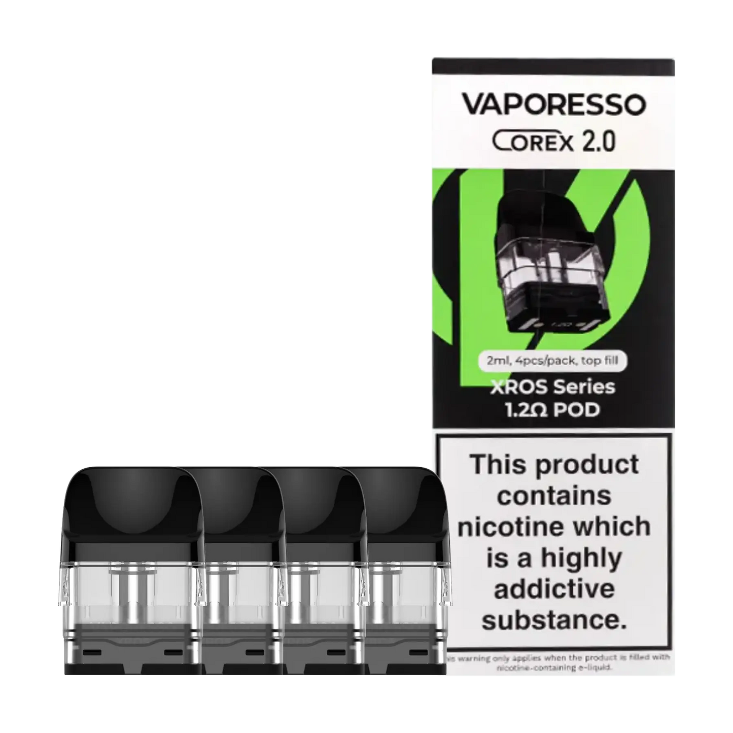 Vaporesso Xros Corex 2.0 Replacement Pods - 1.2 ohm 2ml