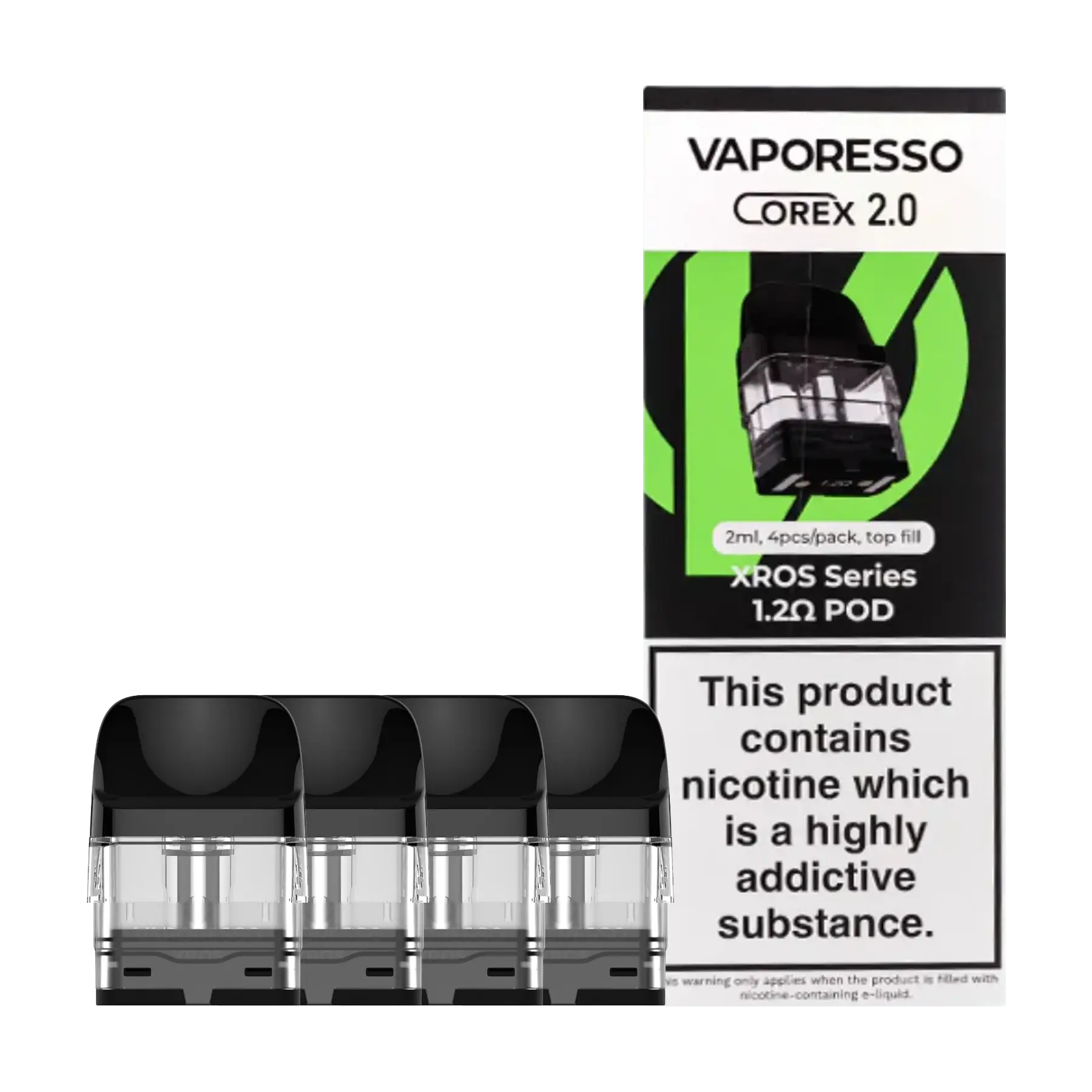 Vaporesso Xros Corex 2.0 Replacement Pods - 1.2 ohm 2ml