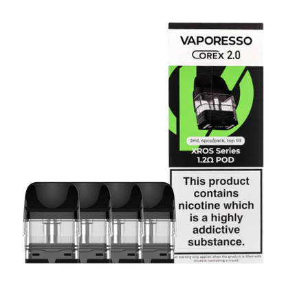 Vaporesso Xros Corex 2.0 Replacement Pods - 1.2 ohm 2ml