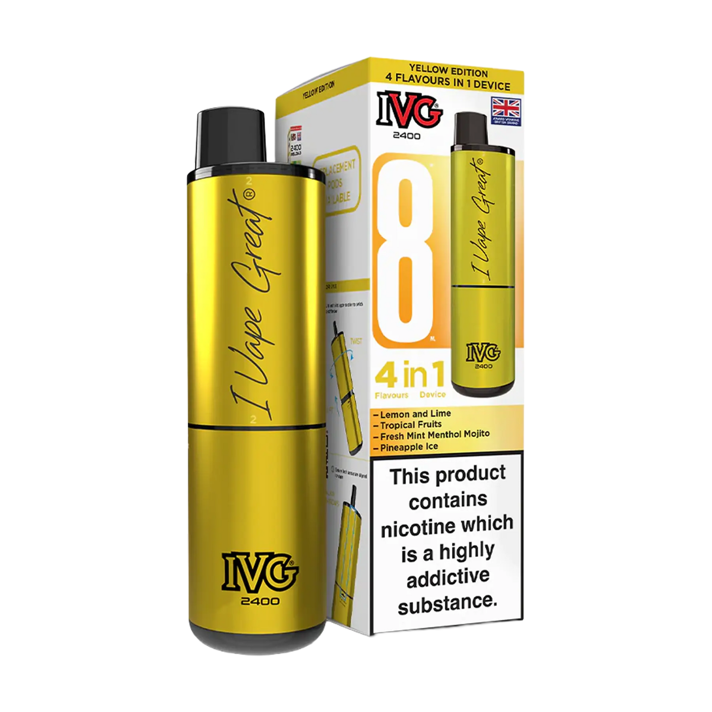 IVG 2400 Prefilled Vape Kit