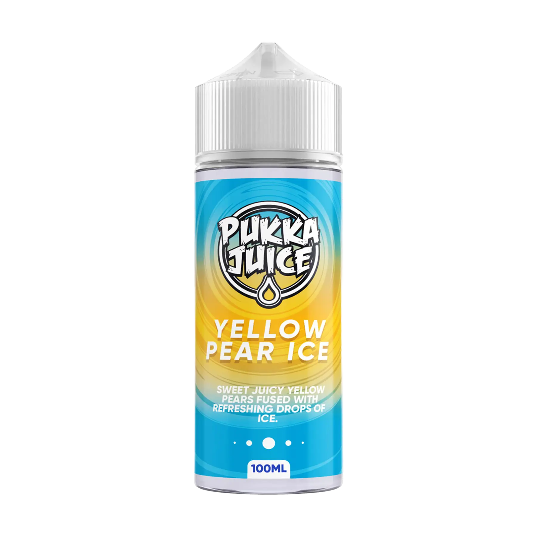 Pukka 100ml Shortfill - Yellow Pear Ice