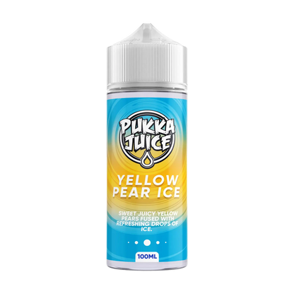 Pukka 100ml Shortfill - Yellow Pear Ice