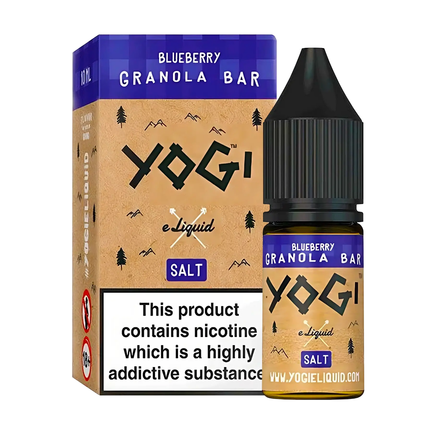 Yogi Granola Bar Nicotine Salt - Blueberry