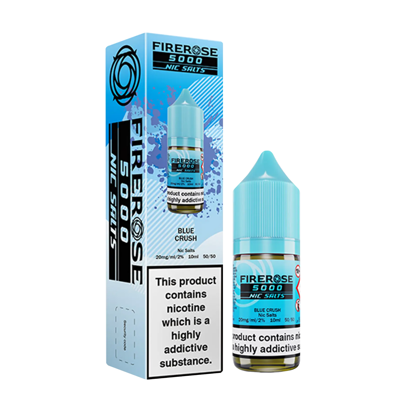 Firerose 5000 10ml Nicotine Salt - Blue Crush