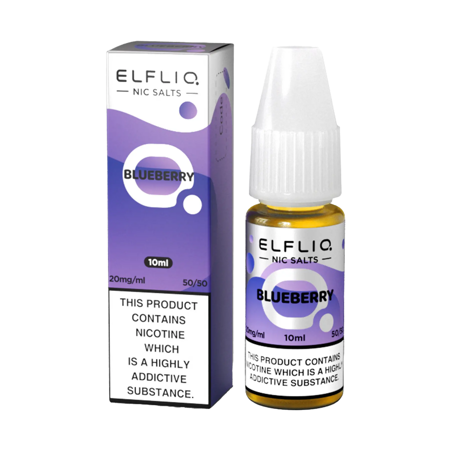 Elfliq 10ml Nicotine Salt - Blueberry