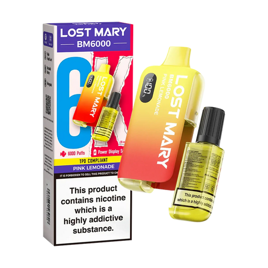 Lost Mary BM6000 Prefilled Vape Kit - 20mg