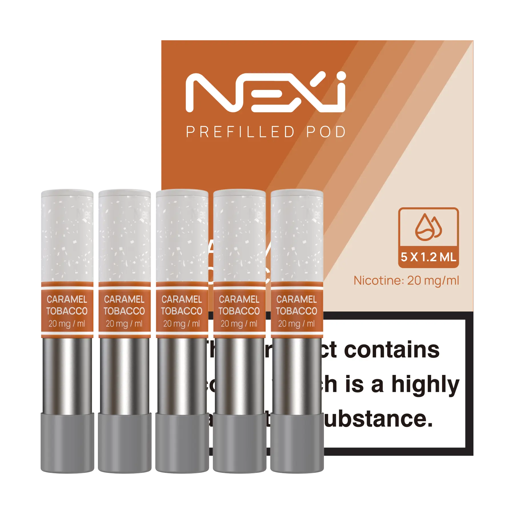 Aspire NexiOne Pods - Caramel Tobacco