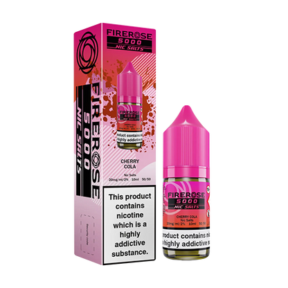 Firerose 5000 10ml Nicotine Salt - Cherry Cola