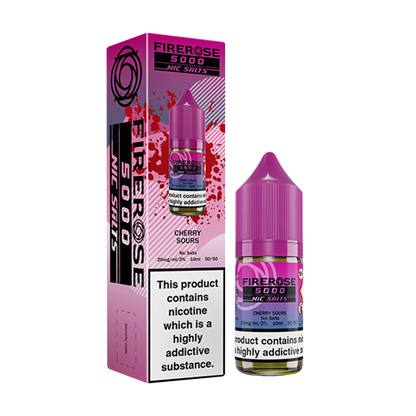 Firerose 5000 10ml Nicotine Salt - Cherry Sours