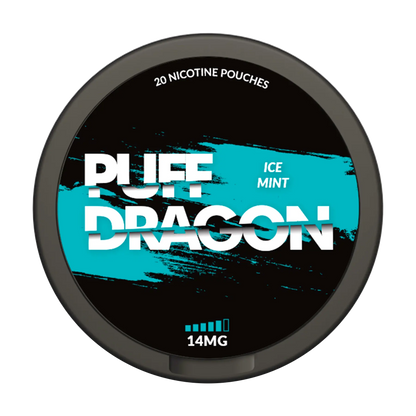 Puff Dragon Nicotine Pouches - Ice Mint 14mg