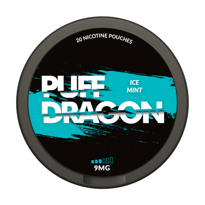Puff Dragon Nicotine Pouches - Ice Mint 9mg