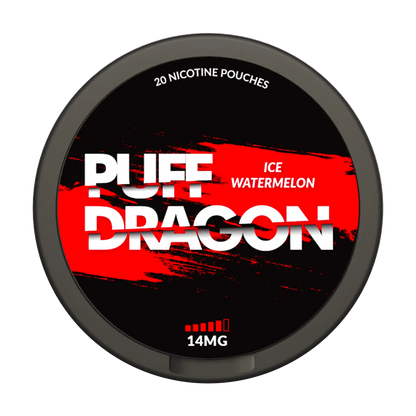 Puff Dragon Nicotine Pouches - Ice Watermelon 14mg
