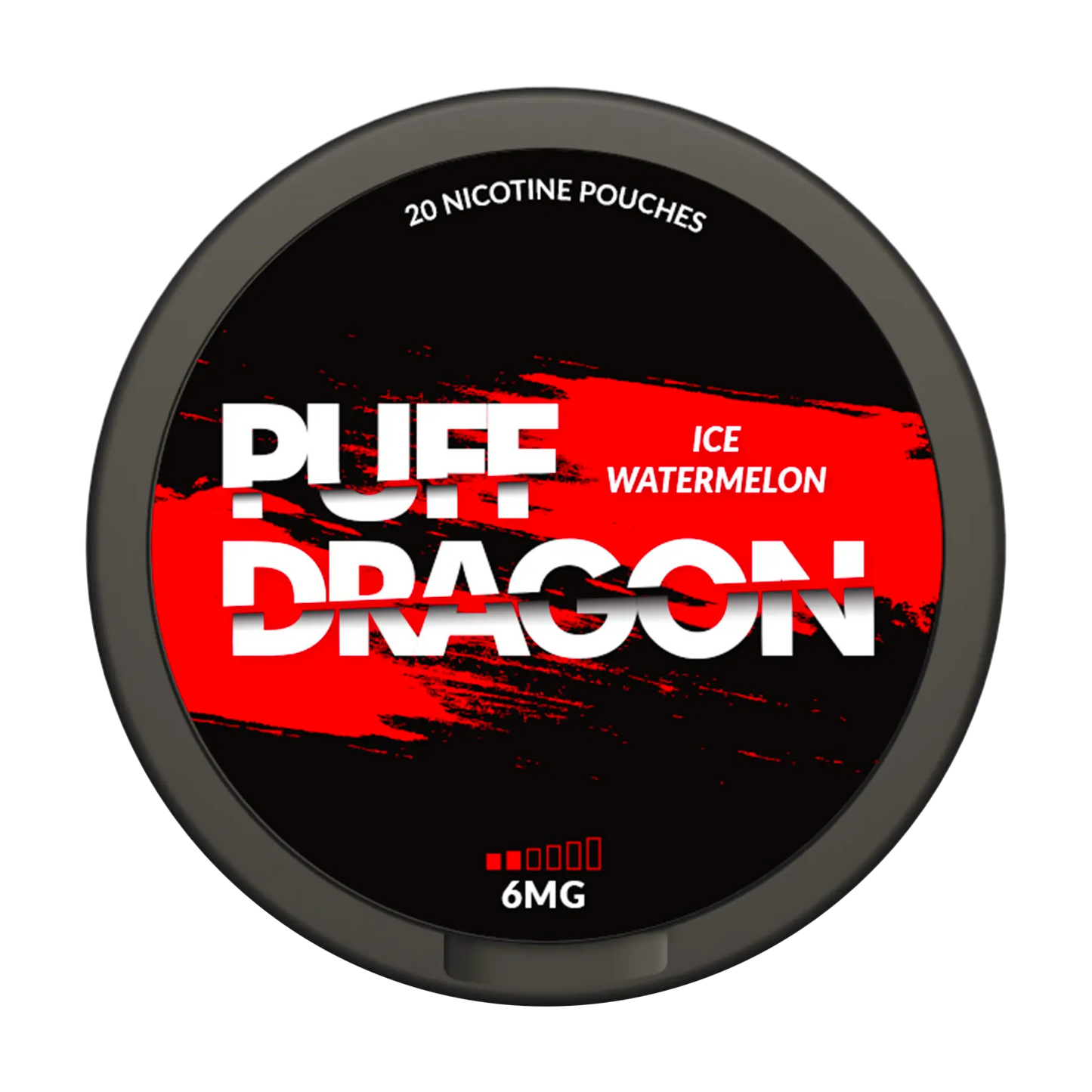 Puff Dragon Nicotine Pouches - Ice Watermelon 6mg