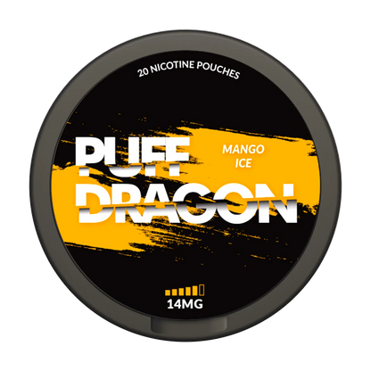 Puff Dragon Nicotine Pouches - Mango Ice 14mg