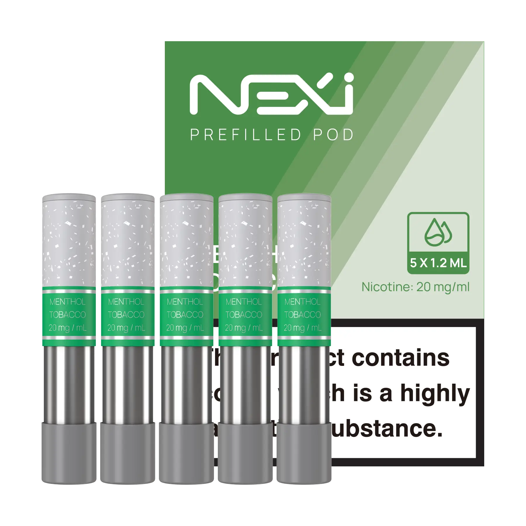Aspire NexiOne Pods - Menthol Tobacco