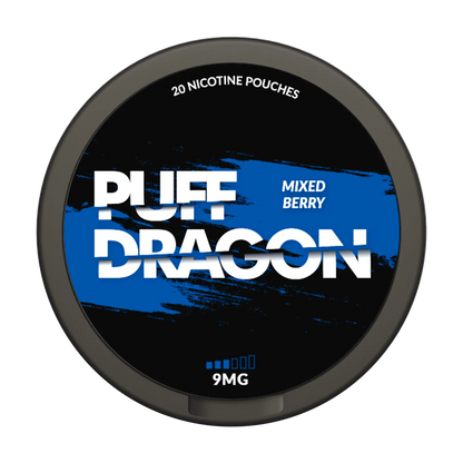 Puff Dragon Nicotine Pouches - Mixed Berry 9mg