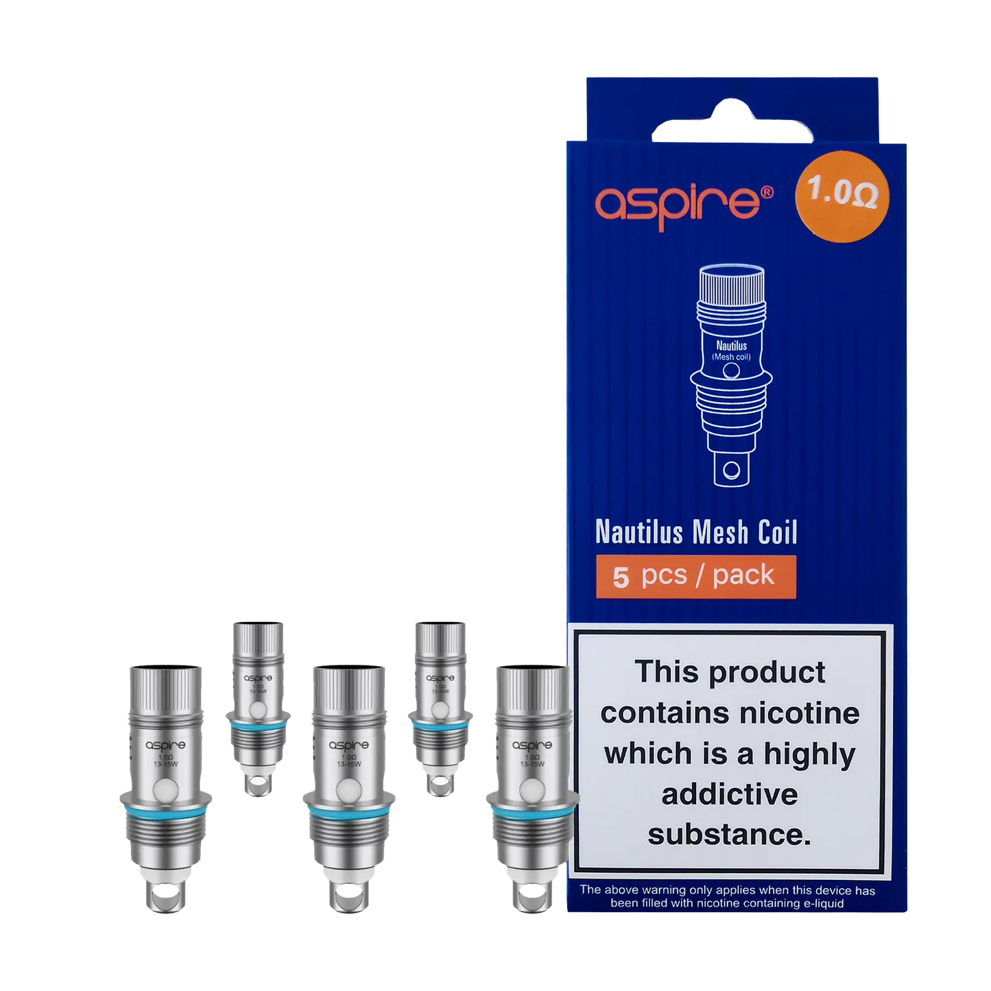 Aspire Nautilus Replacement Coils 5 Pack