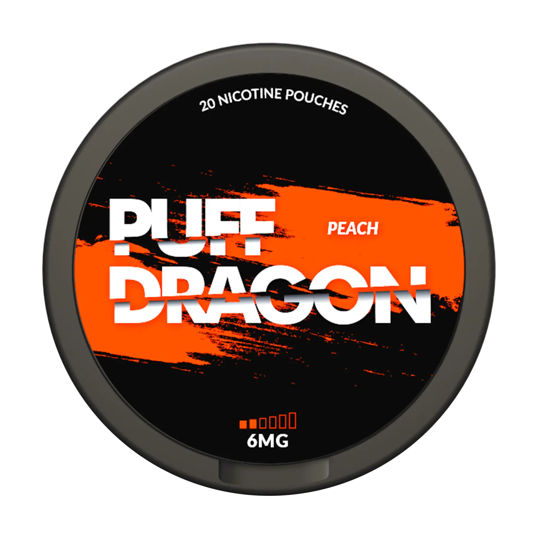 Puff Dragon Nicotine Pouches - Peach 6mg