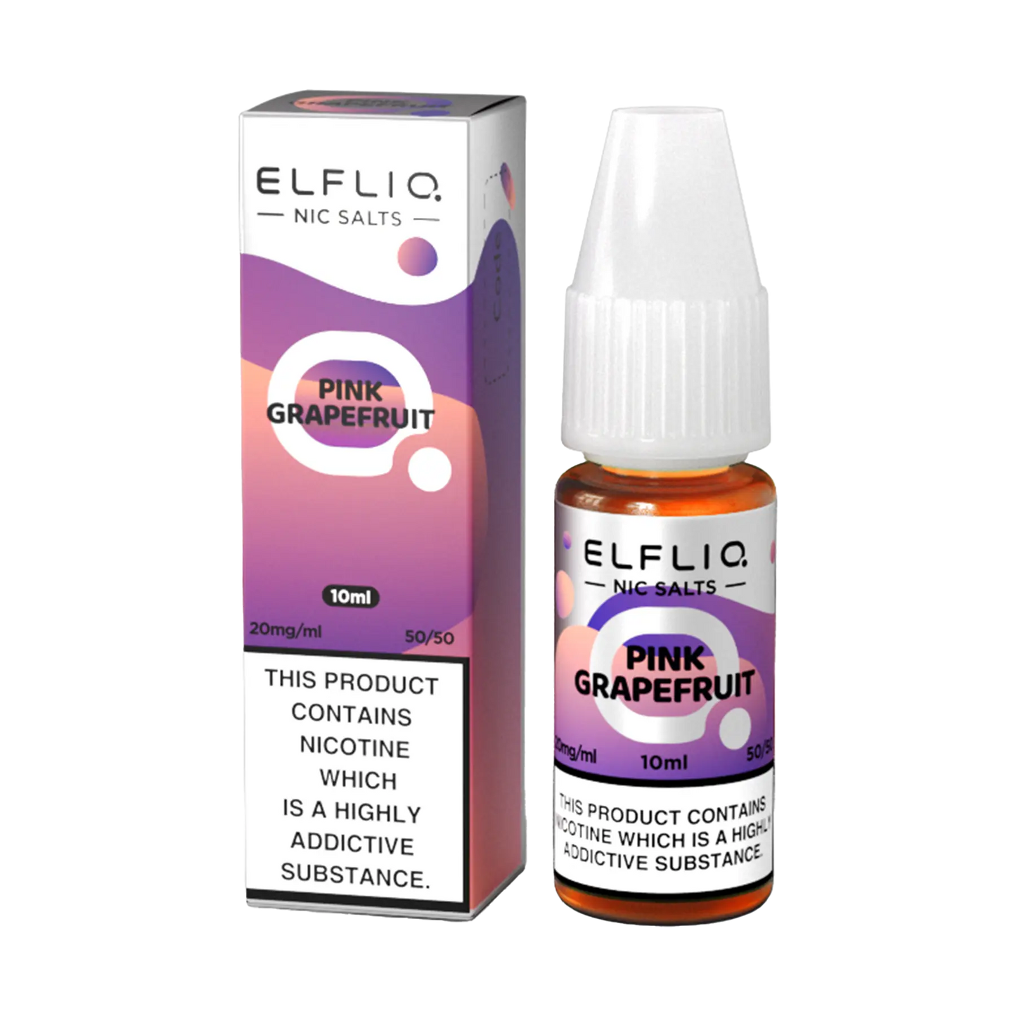Elfliq 10ml Nicotine Salt - Pink Grapefruit