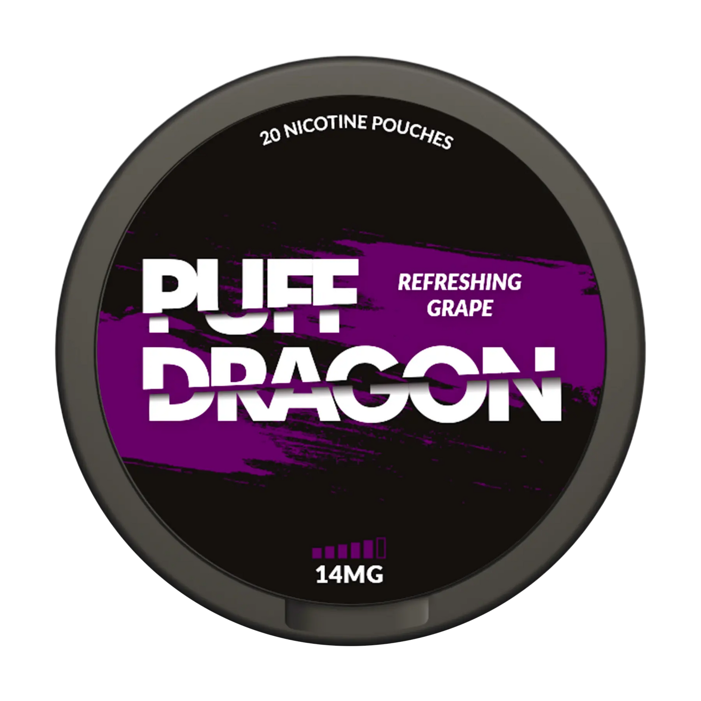 Puff Dragon Nicotine Pouches - Refreshing Grape 14mg