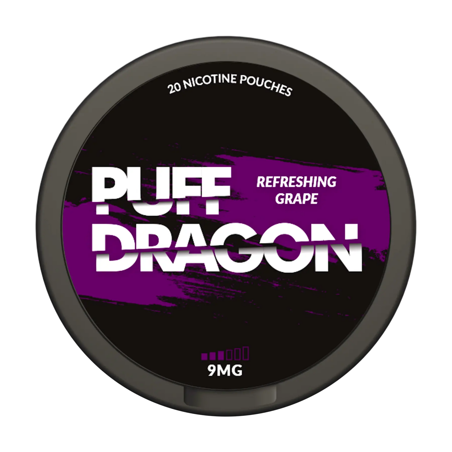Puff Dragon Nicotine Pouches - Refreshing Grape 9mg